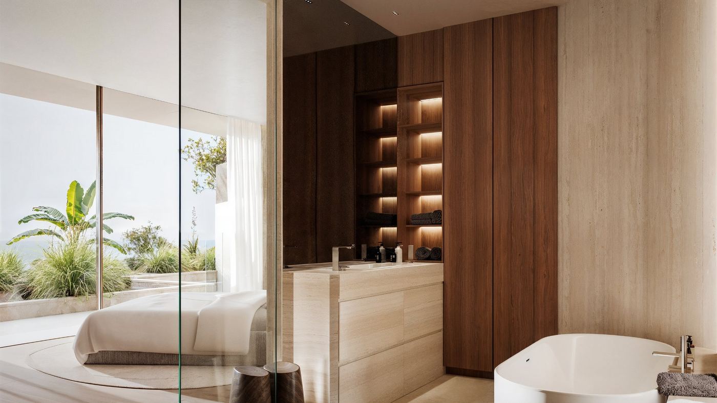 French Riviera property for sale - guest bathroom ensuite