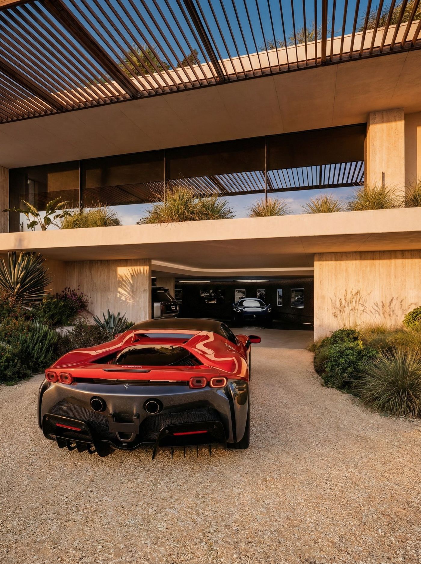 Sainte-Maxime villa for sale - collection garage exterior